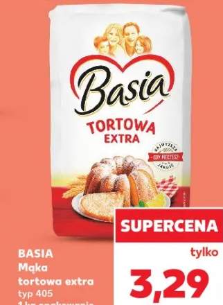 Mąka tortowa extra typ 405 Basia