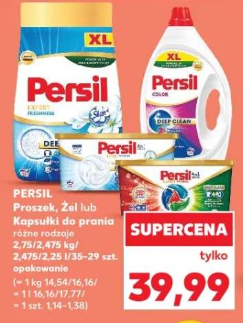 Kapsułki do prania Persil
