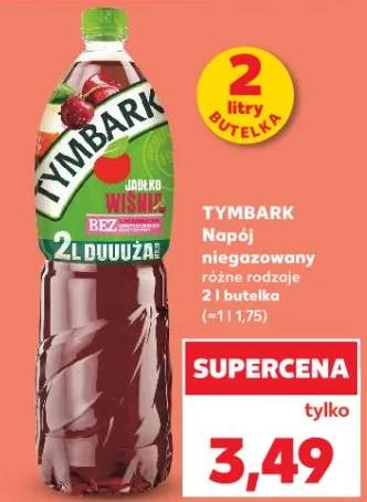 Napój niegazowany Tymbark jabłko wiśnia