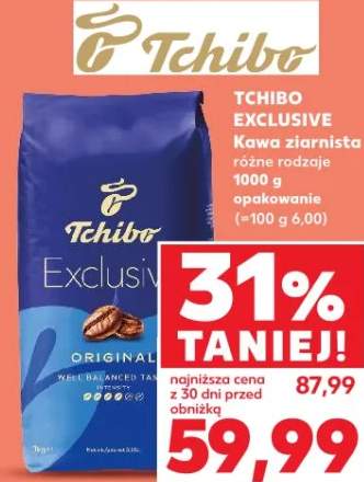 Kawa ziarnista Tchibo Exclusive Original
