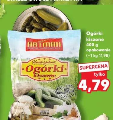 Ogórki kiszone Artman