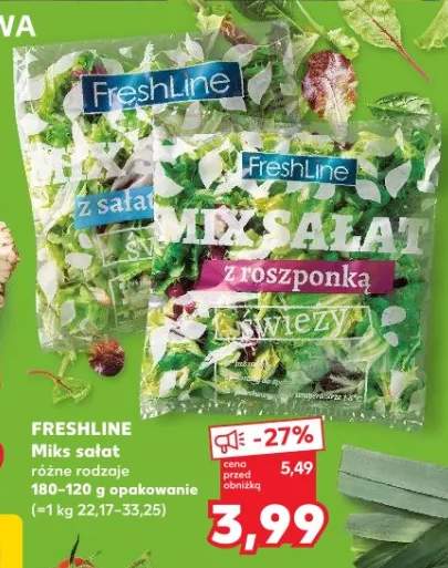 Miks sałat FreshLine