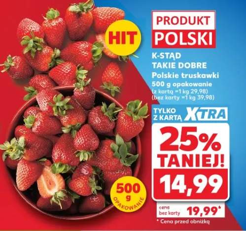 Truskawki polskie K-Stąd takie Dobre