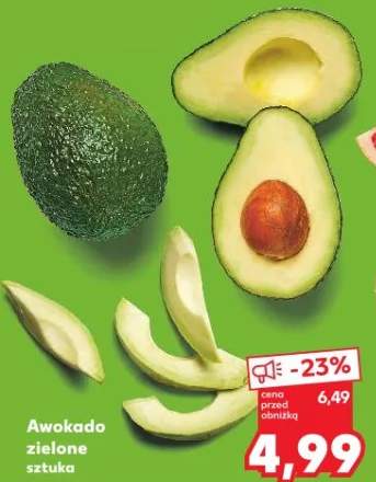 Awokado zielone sztuka