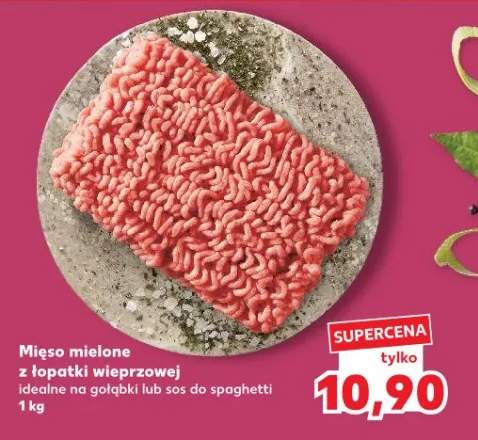 Mięso mielone z łopatki wieprzowej idealne na gołąbki lub sos do spaghetti