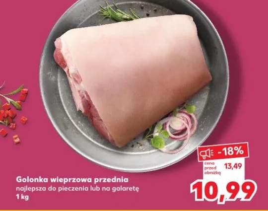 Golonka wieprzowa przednia najlepsza do pieczenia lub na galaretę