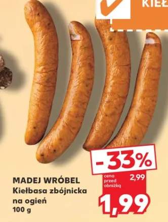 Kiełbasa zbójnicka na ogień Madej Wróbel