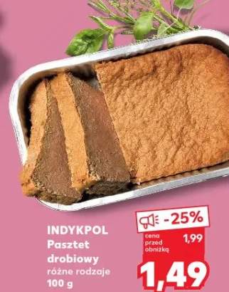 Pasztet drobiowy Indykpol