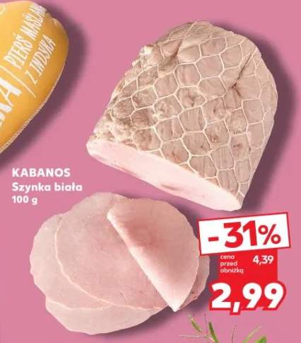 Szynka biała Kabanos