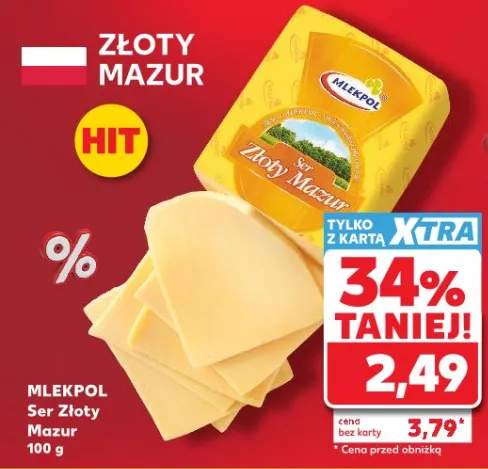 Ser Złoty Mazur Mlekpol