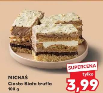 Ciasto Biała trufla Michaś