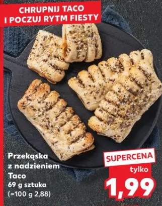 Przekąska z nadzieniem Taco