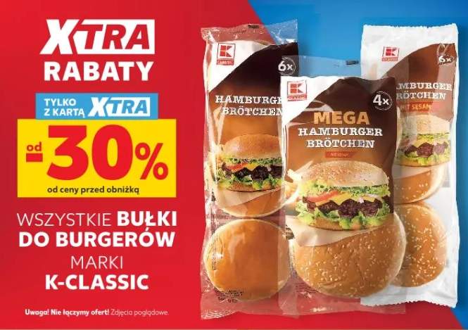 Bułki do burgerów K-Classic