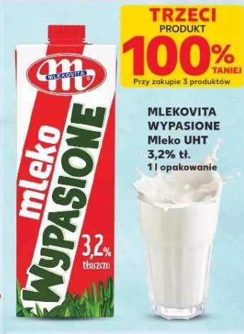 Mleko UHT Wypasione 3,2% Mlekovita