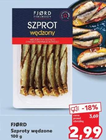 Szproty wędzone Fjørd