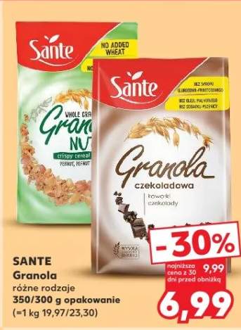 Granola czekoladowa Sante