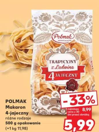 Makaron 4-jajeczny tradycyjny Polmak