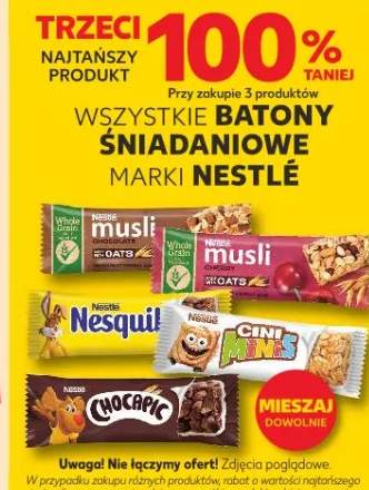 Batony śniadaniowe Nestlé