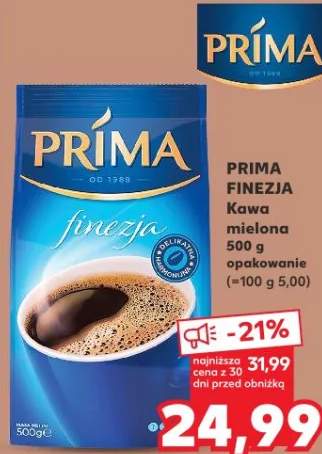 Kawa mielona Finezja Príma