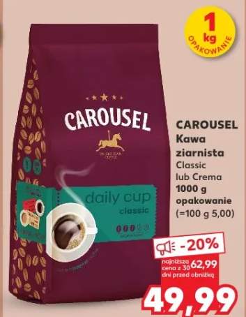 Kawa ziarnista Crema Carousel