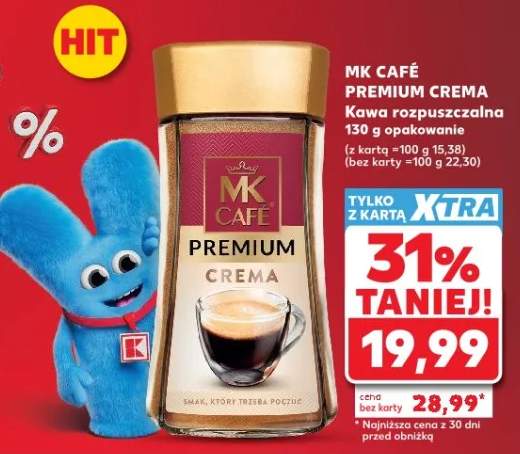 Kawa rozpuszczalna MK Café Premium Crema