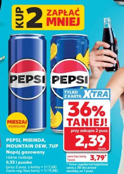 Napój gazowany Pepsi