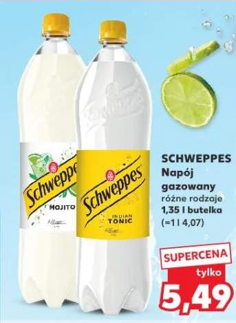 Napój gazowany Schweppes
