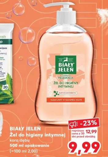 Żel do higieny intymnej Biały Jeleń kora dębu