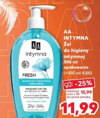 Żel do higieny intymnej AA Intymna Fresh