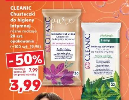 Chusteczki do higieny intymnej Cleanic