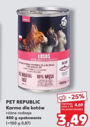 Karma dla kotów Pet Republic łosoś