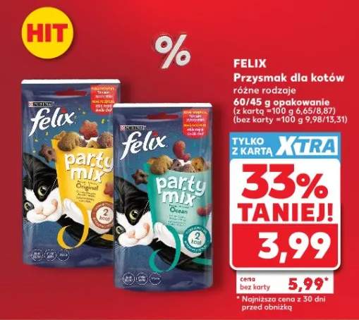 Przysmak dla kotów Felix Party Mix