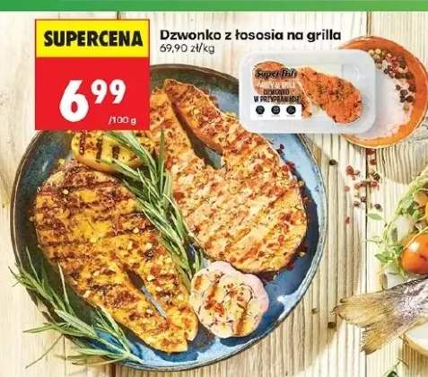 łosoś na grilla