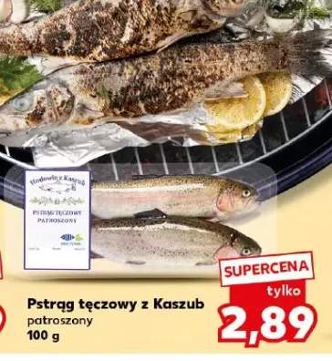 Pstrąg tęczowy z Kaszub patroszony