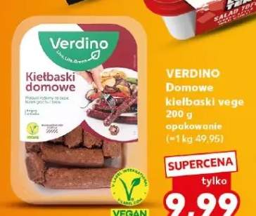 Domowe kiełbaski vege Verdino