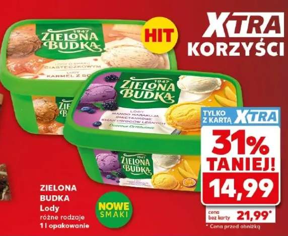 Lody Zielona Budka 1l