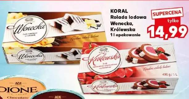 Rolada lodowa Królewska Koral 1l