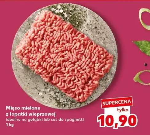 Mięso mielone z łopatki wieprzowej