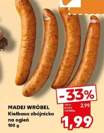 Kiełbasa zbójnicka na ogień Madej Wróbel