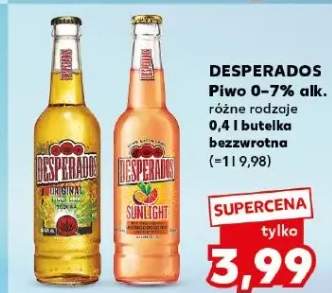 Piwo Desperados Sunlight 0-7% alk.