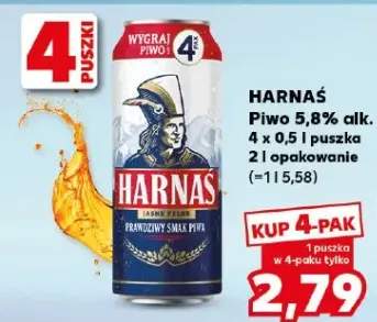 Piwo Harnaś 5,8% alk.