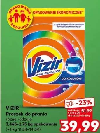 Vizir Proszek do prania do kolorów