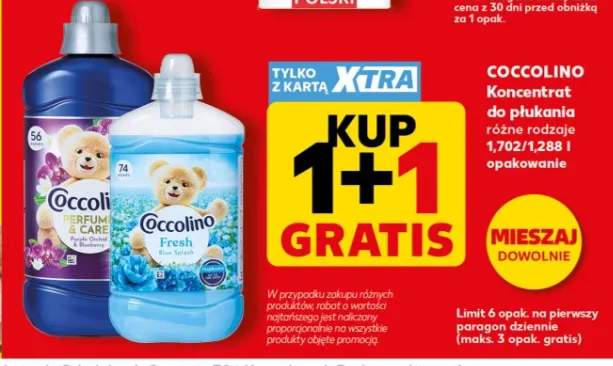 Koncentrat do płukania Coccolino Fresh