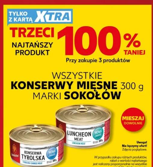 Konserwa mięsna Sokołów Tyrolska