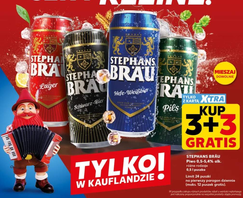 Piwo Stephans Bräu Schwarz-Bier