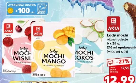 Lody mochi mango Asia