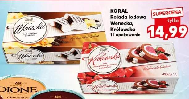 Rolada lodowa Wenecka Koral