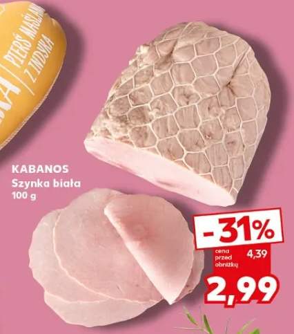 Szynka biała Kabanos