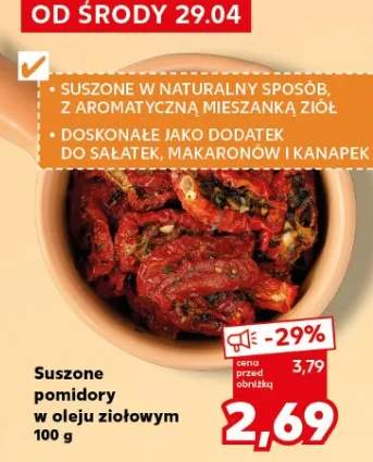 Suszone pomidory w oleju ziołowym
