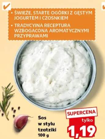 Sos w stylu tzatziki